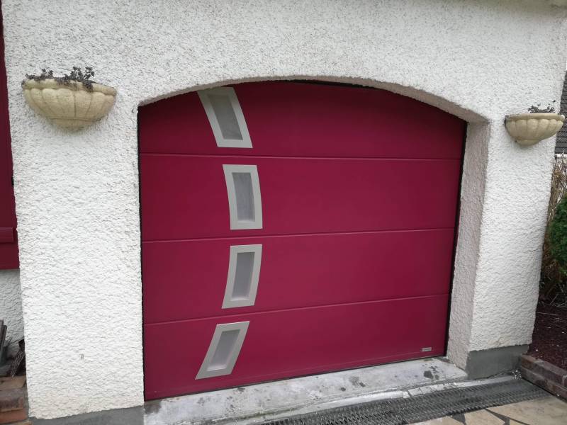 Avant / après Porte de garage